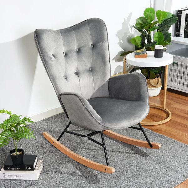Hykkon Rocking Chair Elvis & Reviews Wayfair.co.uk
